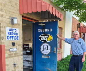 Mechanic at auto repair shop